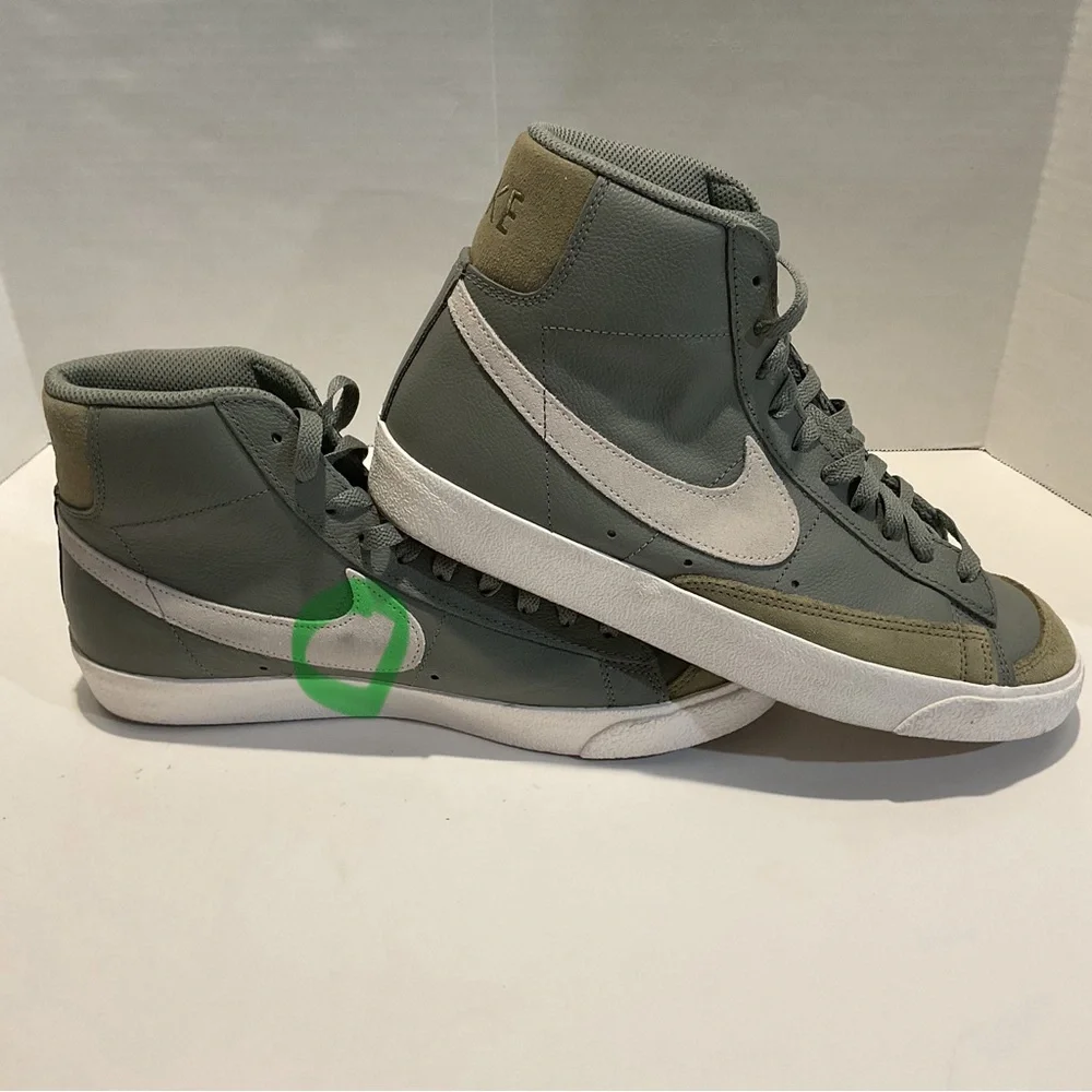 Nike Men’s Blazer Mid Sportwear Shoes Green FZ1671-001